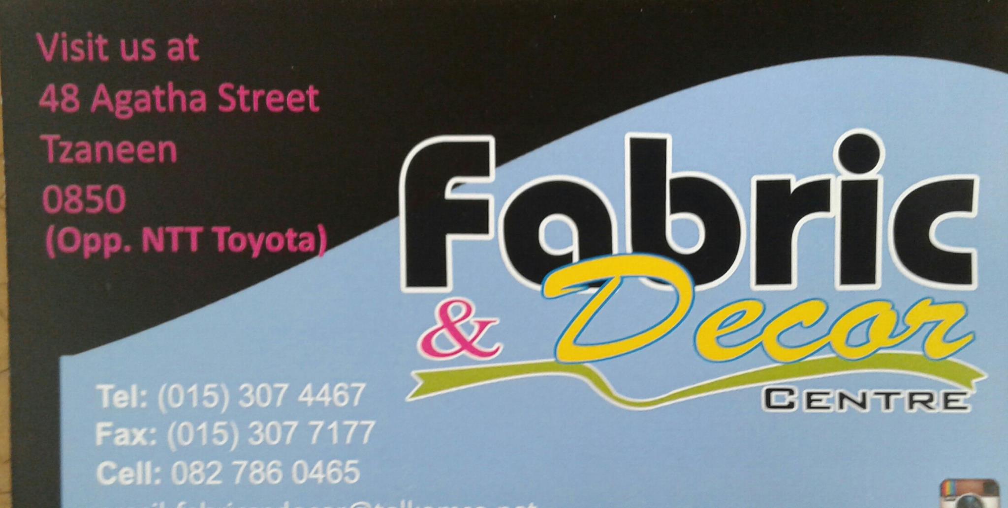 Fabric & Decor Centre showcase 1