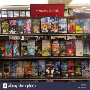 Bargain Books showcase 1