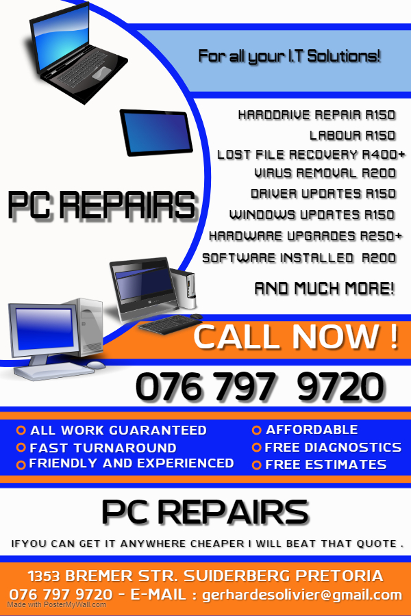 PC REPAIRS showcase 1