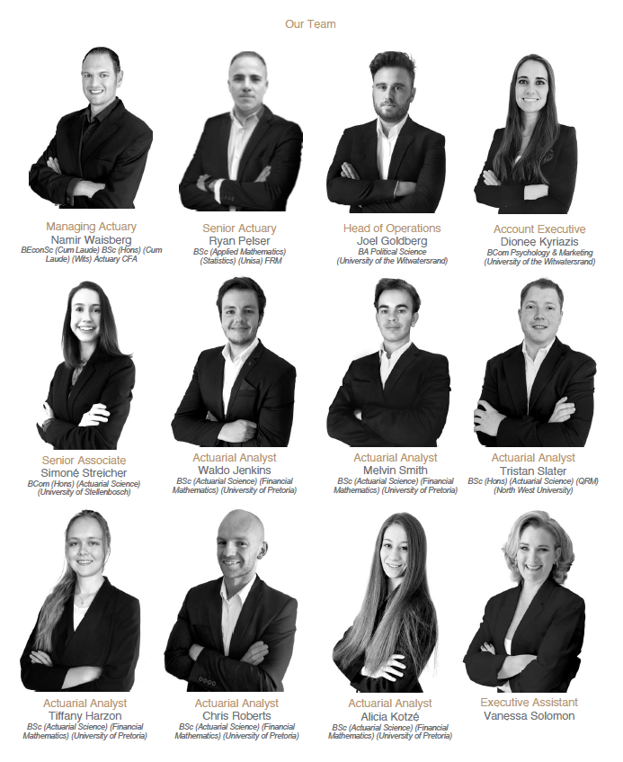 Actuary Consulting showcase 1