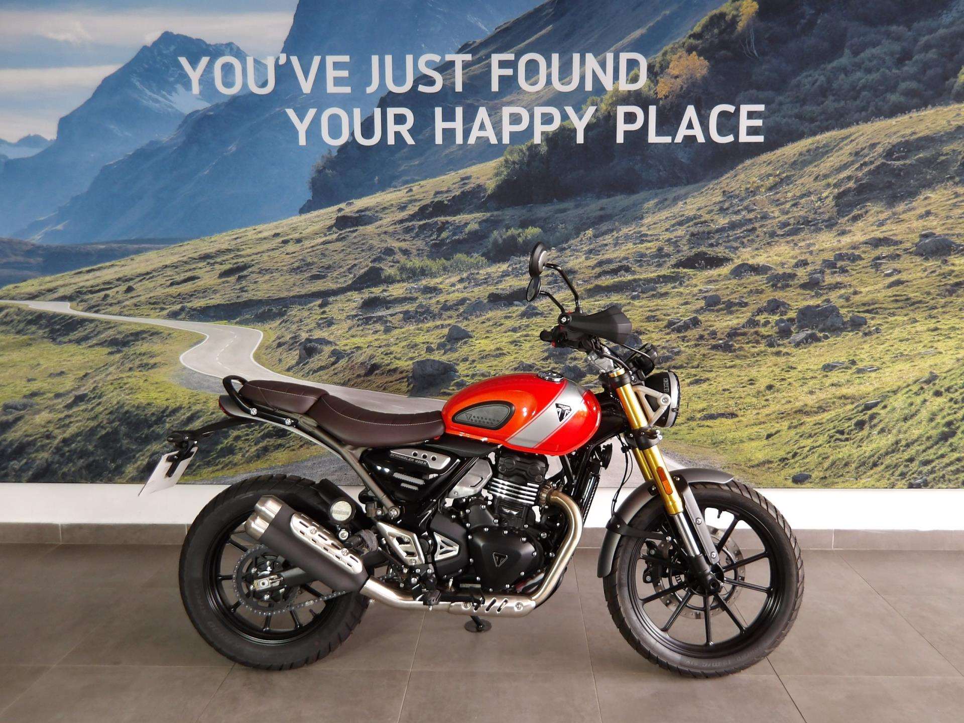 2026 Triumph Scrambler 400 X