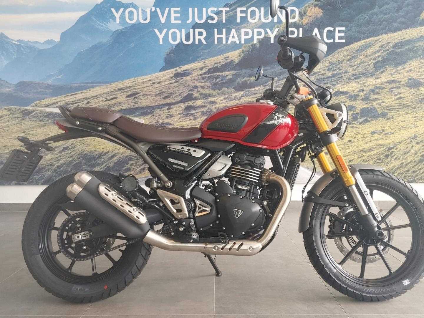 2024 Triumph Scrambler 400 X